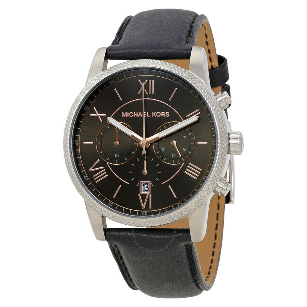 MICHAEL KORS hawthorne leather watch